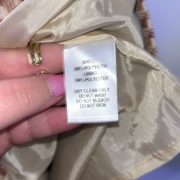 LULU’s Sycamore Brown Plaid Mini Skirt Size XS - Picture 8 of 11